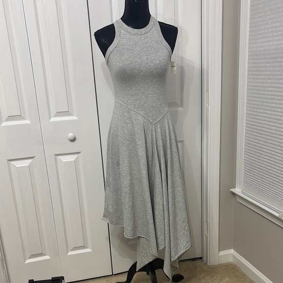 Aerie Tank Asymmetric Midi Dress - Picture 4 of 4